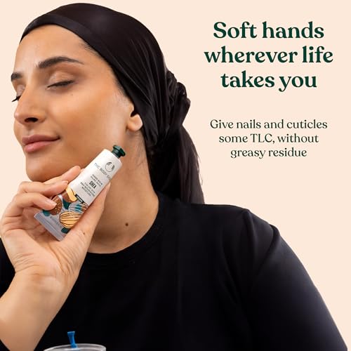 The Body Shop Handcare Collection 5 Piece Gift Set | Includes- British Rose, Shea, Moringa, Mango & Almond Milk Hand Balms | Vegan