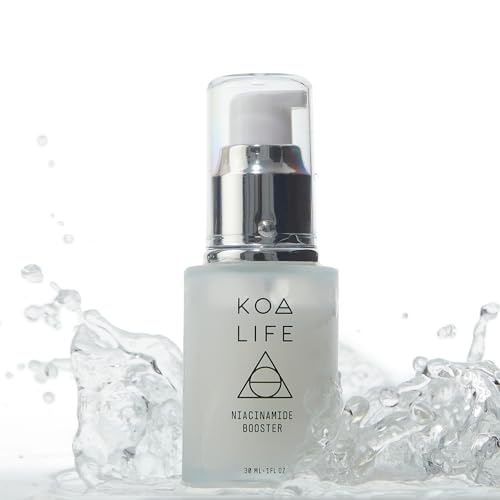 Koa Life - Niacinamide Serum, Hyaluronic Acid Serum For Face, Face Serum, Hydrating Serum, Ultra Hydrating Face Serum, Face Serum For Women, Anti Aging Skin Care, Skincare Serum, Smooth Skin - 1 Fl Oz