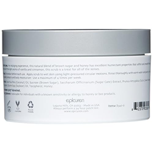 Epicuren Discovery Cinnamon Vanilla Brown Sugar Polish, 6.7 oz.