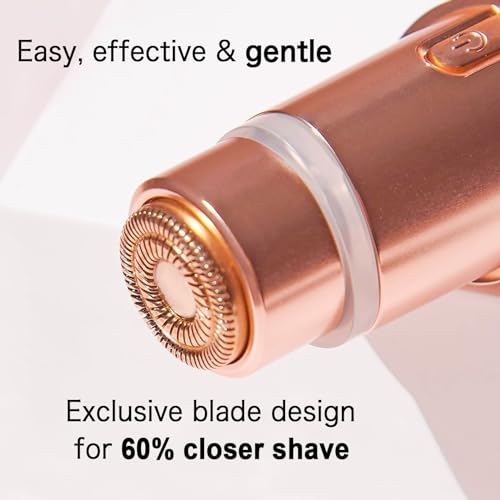 Flawless Replacement Heads Gen 3, 4 Pack - Compatible with 3rd Generation Flawless Facial Hair Remover, Replacement Heads for Flawless Facial Hair Remover Generation 3