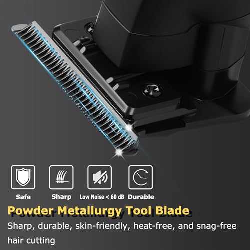 KEMEI Professional Hair Trimmer for Men Cordless, Foil Shaver with Replacement Heads & Nets, Zero Gapped Hair Clippers with T Blade, Electric Head Shavers for Bald Men, KM 2299, KM 1102