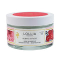 LOLLIA Always in Rose Body Butter, 5.5 oz. - Rose & Hibiscus Fragrance ? Shea Butter & Cocoa Butter, Body Lotion for Women, Hydrating & Smooth Body Moisturizer