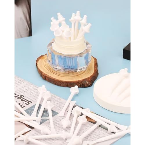 100 Pcs Nose Wax Sticks, Nose Wax Kit Men and Women Nose Wax Applicator Sticks for Nostrils Ears Face Cleaning(100 Nose Waxing Sticks)