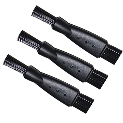 HQRP 3-pack Cleaning Brush Compatible with Philips Norelco QG3385 XA525 YS524 AT895 PT724 AT790 AT810 AT815 1190XD AT895 1255X HQ6710 HQ6725 HQ6730 RQ1062 HQ817 Electric Shaver, Trimmer