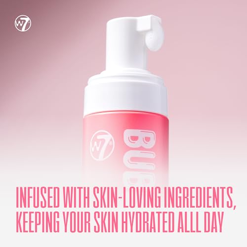 W7 Bubble Base Foaming Primer ? Hydrating, Skin-Perfecting Makeup Base for a Smooth & Flawless Finish ? Infused with Hyaluronic Acid & Aloe Vera to Nourish and Prime the Skin