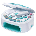 KISS Professional, Electric Nail Drill/Electric Nail File & Nail Dryer System, Includes 12 attachments, cuticle pusher, A/C adapter, storage case