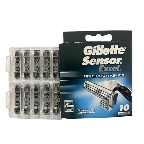 Gillette Sensor Excel - 10 Count (Pack of 3)