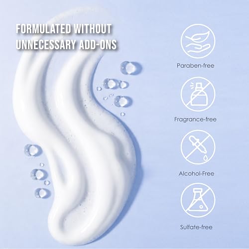 quitch Skin Science Foaming Face Wash Dermatologist-Developed Gentle Facial Cleanser for Sensitive Skin, pH-Balanced, Fragrance-Free, Korean Face Wash Skincare, Sulfate-Free
