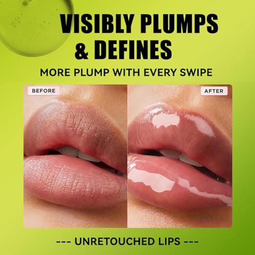 8 Colors Hydrating Lip Oil, Big Brush Head Lip Glaze Shiny Transparent Lip Glow Oil 0.35 Fl Oz, Glossy Finish (Set A+Set B)