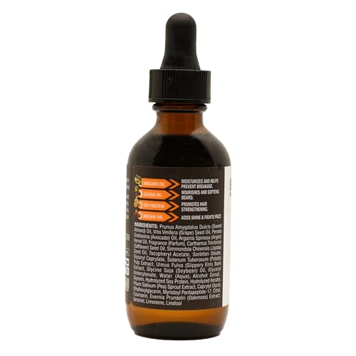 Beard Guyz Beard Oil ? Lightweight Beard Moisturizer & Conditioner ? Softens Facial Hair, Hydrates Skin Under Beard, Reduces Itch & Frizz ? Men¡¯s Grooming Oil, 1.5 oz