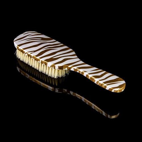 Torino Pro Wave Brush #253-7 Row Soft bristles Shower brush -100% Pure Boar Bristles - Great for laying down your 360 Waves