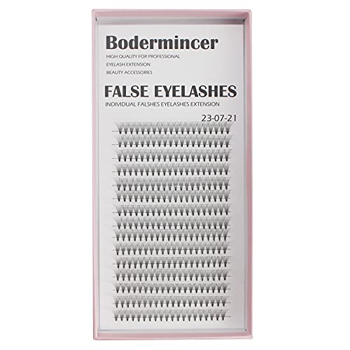 Bodermincer Lashes 10D D Curl 300pcs Large Pack Premade Russian Volume Fans Mink Eyelashes Lash Pre made Eyelash Extensions Supplies (10mm)