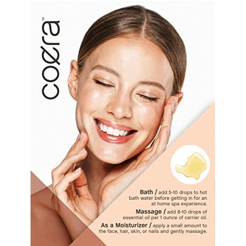 Coera Sweet Almond Oil 4 fl oz | For Hair, Skin, Face, and Nails | Cold Pressed & Hexane Free | Carrier Oil | Free of Parabens, SLS, & Fragrances