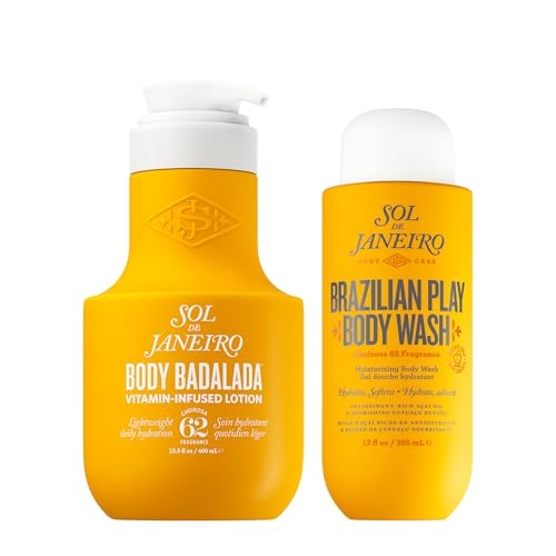 Sol de Janeiro Head-Turning Hydration Lotion & Body Wash Bundle - Iconic Cheirosa 62 Scent