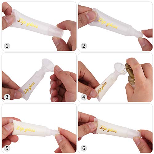 110Pcs 10ml Empty Tubes Lip empty lip gloss containers for Lip Gloss Balm Cosmetic