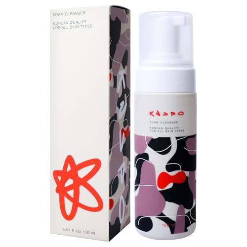 Foam Cleanser - For all skin types - Easy-to-use pump - Made in Korea - 150 ml