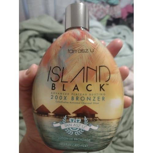Tan Asz U ISLAND BLACK 200X Plateau Busting Bronzer - 13.5 oz.