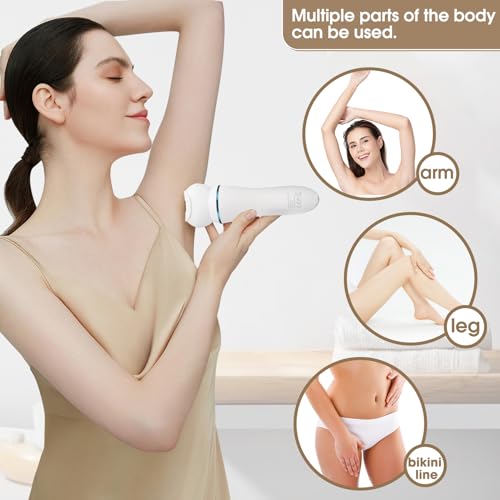Maxpearl Digital Waxing Kit with 7 Packs of Hard Wax Beads for Brazilian, Bikini Waxing, Face, Eyebrows, Underarms, Arms, Chest, Back, Legs