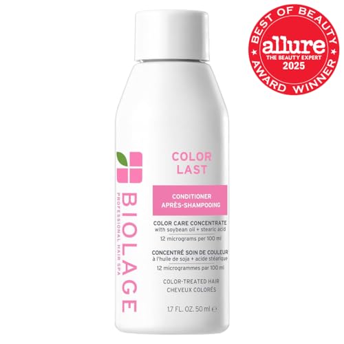 Biolage Color Last Conditioner | Color Safe Conditioner | Helps Maintain Depth & Shine | For Color-Treated Hair | Paraben & Silicone-Free | Vegan?| Cruelty Free | 1.7 Fl. Oz