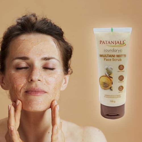 Patanjali Saundarya Multani Mitti Face Scrub 100 gm / 3.38 fl oz
