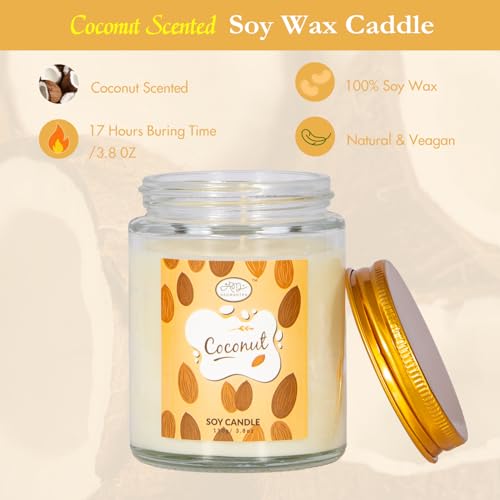 Valentines Day Gifts for Women Spa Gifts Baskets for Women W/Bubble Bath, Bath Salt, Soy Candle, Gifts for Mom Her Female Sister Mother Teacher, Gifts set with Almond Milk Nourishing Bath & Body Care
