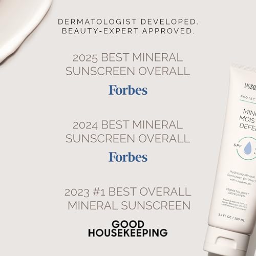 MDSolarSciences Mineral Moisture Defense SPF 50 Sunscreen for Body and Face