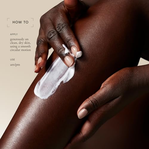philosophy radiant grace firming body emulsion - luxury scented body lotion - with shea butter - notes of jasmine, black cherry & sandalwood - 16 fl oz