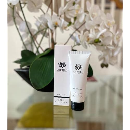 Shisuko Exfoliating Face Polish - Renewed Glow 2in1 gentle cleanser derived from Sugar. Smooths and Brightens without drying. Rapid results, using 2-3 X a week, can last up to 3 Mo - 3.38 oz