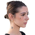 Temporary Tattoos ? Volume I ? 10-Piece Set | Teardrop, Praying Hands, Cross & More | Water-Transfer Fake Tattoos for Face & Body ? Classic OG Thug Life Collection