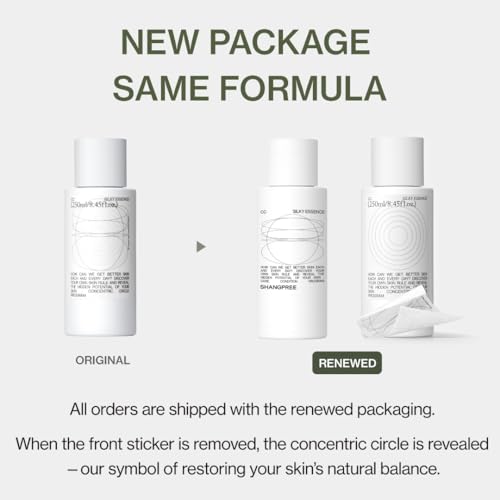 Shangpree CC Silky Essence, 88.95% Mineral Ferment, Boosting Essence for Smooth Absorption, Improves Texture, Elasticity and Radiance, For Dull Skin, 250ml / 8.45 fl.oz.