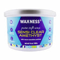 Waxness Sensi Clear Amethyst Soft Wax Tin 14 oz (400 g) ? Rosin-Free Clear Gel Formula with Neuro-Active Comfort Complex ? Made in Italy