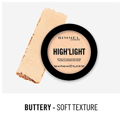 Rimmel High'Light Pressed Powder, Stardust 001, Pack of 2