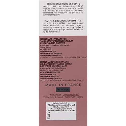 Lierac Hydragenist Moisturizing Serum Oxygenating Replumping 30ml