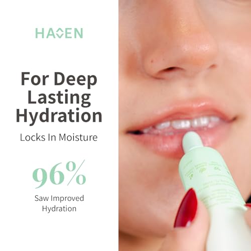 Mint Lip Balm ? Refreshing, Hydrating & Cooling | Organic Beeswax, Coconut Oil & Peppermint Oil |Paraben-Free, Moisturizing Lip Balm for Dry Lips