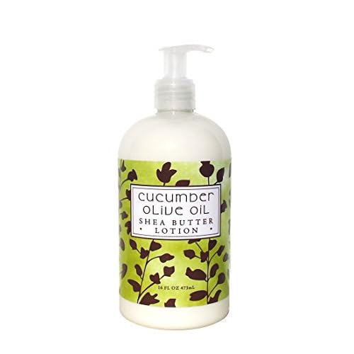 Greenwich Bay Trading Company Greenwich Bay OLIVE OIL Shea Butter Hand & Body Lotion Enriched with Cocoa Butter oz Cucumber 16 Fl Oz