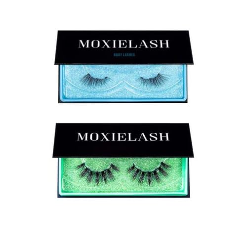 MoxieLash Magnetic Eyelashes - Baby and Money Reusable Magnetic Lashes, No Glue or Alcohol