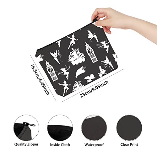 TSOTMO H Stopper Inspired Makeup Bag Travel Bag Nick And Charlie Pride Zipper Cosmetic Bag (H Stopper)