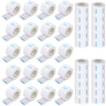 Yilloog 2000 Strips 20 Rolls Disposable Barber Paper Haircutting Neck Strips Hairdressing Stretchy Neck Band Neck Paper Tissue for Barber Hair Cutting Styling Salon Accessories Supplies