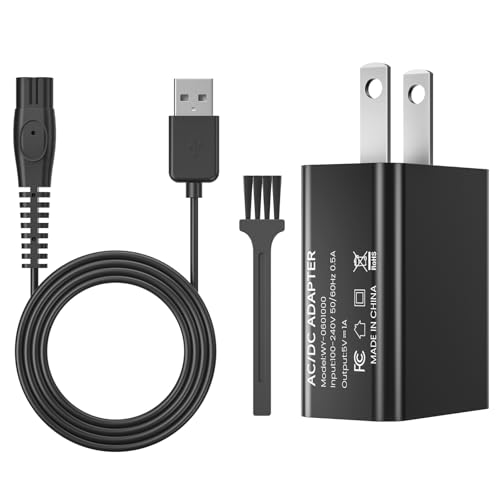 5V Charger Fit for Philips Norelco Wet & Dry Electric Shaver Series 2000 2400 2600 3600 3900 5400 5000X 7200 i9000,3000 5000 7000 9000, Fit for Phillips OneBlade QP2724 QP2834 Trimmer Razor