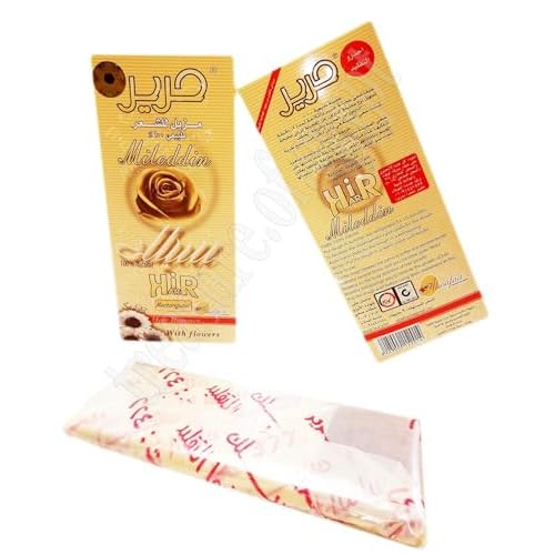 Harir Sweet Packets Sugaring Sugar Wax Hair Removal 100% Natural Paste for Bikini, Legs, Arms, Back And Face Body Hair Remove 3 Packs X 100 Gm