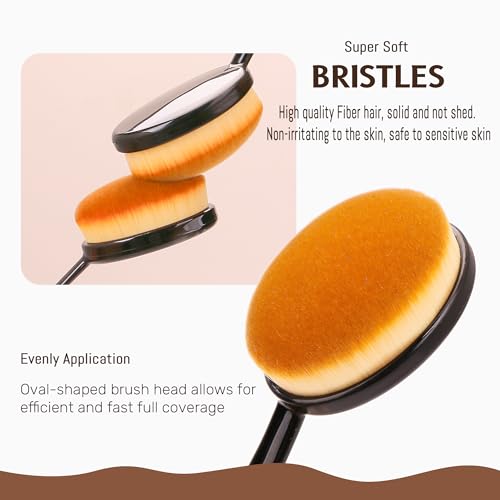 Sunscreen Brush Applicator Set-Sunblock Brush for Kids Adults,Child-Safe for Face and Body, Sun Lotion/Cream Applicator with Storage Bag & Cleaning Mat,Travel Size (2 pack-Black)