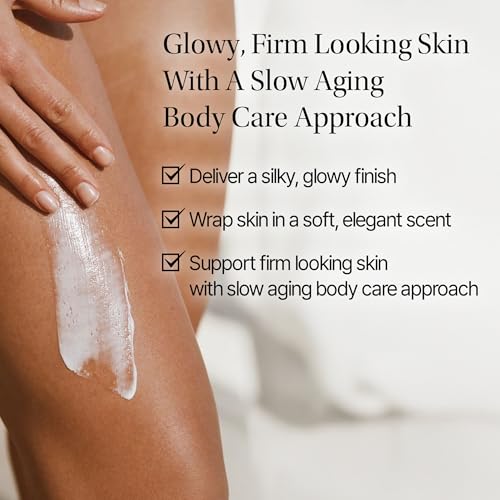 Objet Silky Gleam Body Lotion ? Botanical Plant Oils & Butters with Niacinamide and Vitamin C&E, Deep Barrier Hydration, 24H Glow and Smooth Firm Skin?Premium Korean Body Care, Glowing Orchard (450ml)