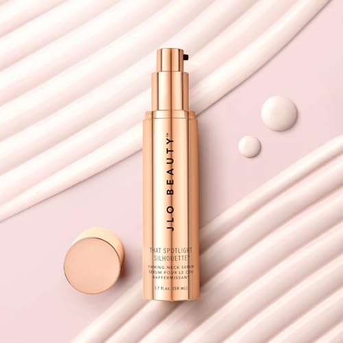 JLO Beauty That Spotlight Silhouette Firming Neck Serum, Hydrating & Sculpting Treatment with Peptides, Red Algae & Hyaluronic Acid, Dermatologist Tested, 50ml