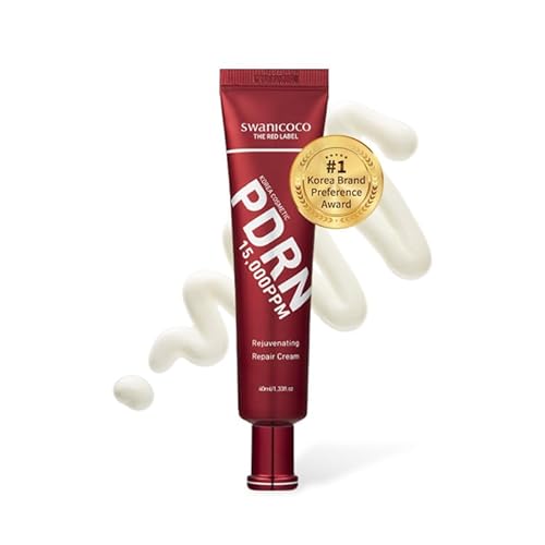 SWANICOCO Premium PDRN Recovery Cream, 15,000ppm High-Concentrate Salmon DNA, Cica Exosome, Bakuchiol for Advanced Firming, Deep Hydrating Korean Skincare for Radiant Glow 40ml/1.35 fl oz,
