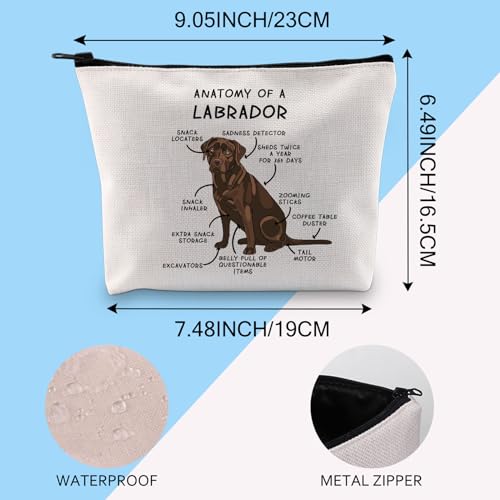 BLUPARK North Carolina Map Cosmetic Bag - Travel Makeup Bag Gift For Someone Moving