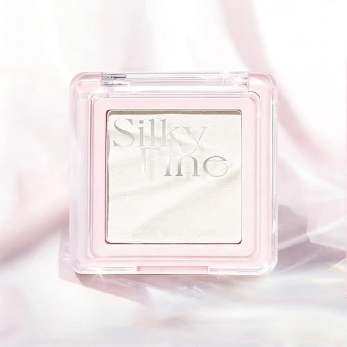 Contour & Highlighter Palette - Nude Pink Beige White Clear Natural Brightening, Non-Cakey Satin Finish for Flawless Sculpting (01# Milk Rice White)