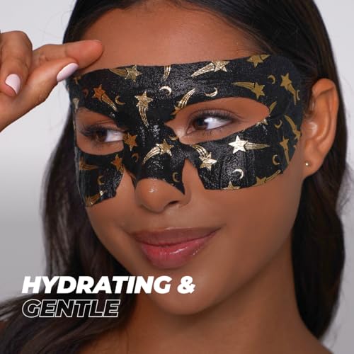 Vitamasques Under Eye Mask, 3-Pack Ultra-Revitalizing Goggle Mask, Korean Skin Care, Hydrates & Smooths Fine Lines & Tired Looking Under Eyes - Hyaluronic Acid & Centella