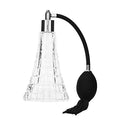 Glass Refillable Vintage Perfume Bottle with Black Bulb & Tassel Atomizer Sprayer - 2.53oz/75ml