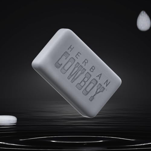 Herban Cowboy Dusk Body Soap with Hints of Cedar, Lavendar, Lime, and Sandalwood (5 oz)