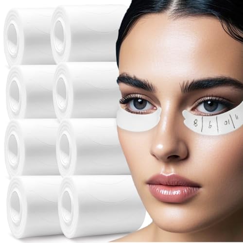Eye Pads Lash Extensions(1000 Pcs) - Akissos Premium White Foam Under Eye Patches,Eyepads with eye Care for Lash Extensions | Lift | Tint | Remove, Beauty Tools, Elastic, Thick, No Expiry & No Slip